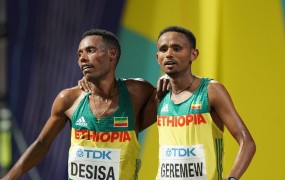 Dvojna zmaga Etiopije v maratonu na SP