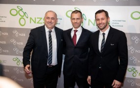 NZS prejela pomoč Uefe: 4,3 milijona evrov