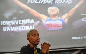 Yulimar Rojas postavila nov svetovni rekord v troskoku