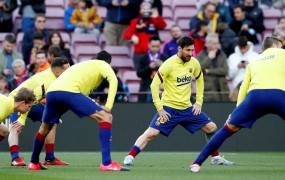 Messi in druščina so po vrnitvi na trening pri 40 do 45-odstotni pripravljenosti