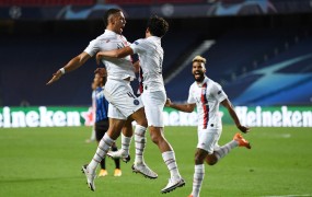 Atalantine sanje so se končale v dramatičnem zaključku četrtfinala lige prvakov; PSG prvi polfinalist