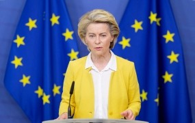 Predsednica Evropske komisije že na poti v Kijev