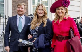Nizozemska na nogah, bodoča kraljica 18. rojstni dan praznovala z več kot 4 gosti