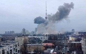 Ukrajina poroča o številnih ruskih raketnih napadih, tudi iz Belorusije