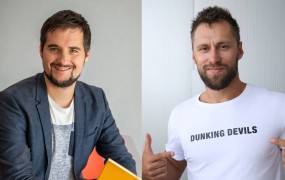 Domen Rozman in Marko Knafelc, šefa skupine Dunking Devils: Podirali bomo Guinnessove rekorde