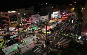 Grozljivka v Seulu: že več kot 150 žrtev stampeda na festivalu