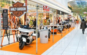 Izjemna priložnost: Brezčasni Harley-Davidsoni in  poslikave teles v Cityparku