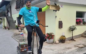 Nevarno kolo »kostolomac« na poti iz Slovenije na Hrvaško
