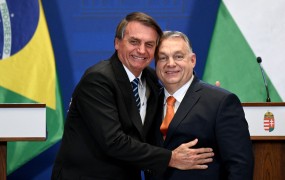 Bolsonaro dobil zavetje pri Orbanu