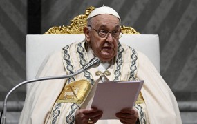 Papež: Težnje po miru je razbila krutost sovraštva in silovitost vojne