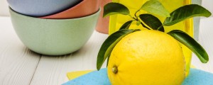 Odstranite mastne madeže z limoninim sokom