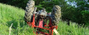 Tragedija pri Ljubnem ob Savinji: Traktoristu ni bilo pomoči