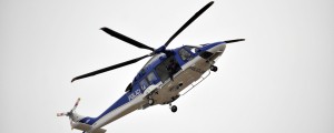 V okolici Litije "onesposobil" policiste in pobegnil helikopterju