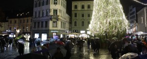 Božični sejem v Ljubljani še vedno neograjen
