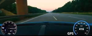 VIDEO: Bugattija je na avtocesti do vratolomne hitrosti