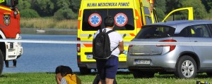 FOTO: Na Soboškem jezeru popoldne udarila tragedija, oživljanje 25-letnika je bilo neuspešno