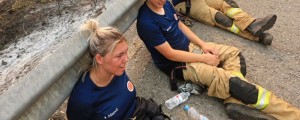 FOTO: Spoznajte slovenske junakinje, ki so se borile s požarom na Krasu