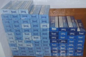 V Dobovi zasegli 3000 zavojev cigaret