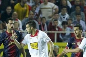 VIDEO: Sevilla rdeča, finale Atleticu