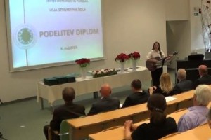 VIDEO: Podelitev diplom na Bajnofu