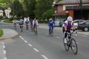 FOTO: V drugi dan Vigredi s kolesarji