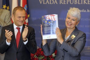 Kosorjeva napovedala zmago HDZ na prihodnjih volitvah