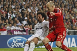 Real proti Bayernu: V Madridu dvoboj nogometnih titanov