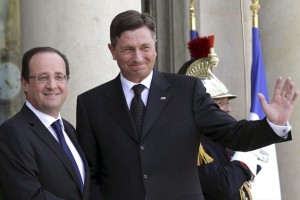 Francois Hollande danes na prvem obisku v Sloveniji