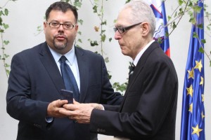 Projektu Simbioz@ in Lovru Šturmu podelili evropsko državljansko nagrado