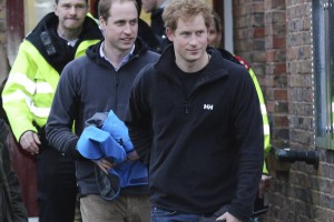 Britancem v neurju na pomoč princa William in Harry