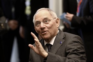 Schäuble: Slovenija lahko bančne probleme rešuje sama