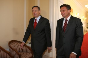Anketa: Türk in Pahor v boj za predsedniški stolček?