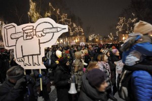 Hrvati podprli Slovence »v boju proti politično-tajkunski eliti«