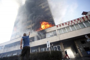 Bosna in Hercegovina: protestniki vdrli v stavbo predsedstva