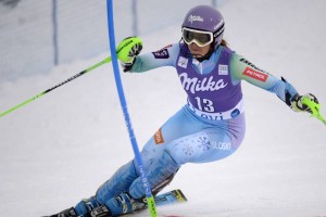 Krize je že konec: Tina Maze zmagala na slalomu v Leviju
