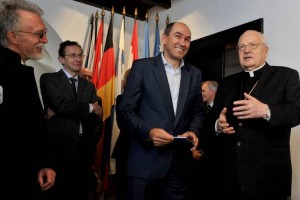 Kardinal Sodano po poteh svojega očeta v Posočju