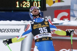 Rok Perko drugi na smuku v Val Gardeni