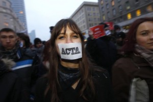 V Ljubljani in Mariboru protesti proti Acti