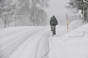 Slovenijo bo jutri znova zajelo sneženje