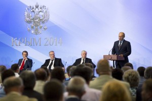 Putin na Krimu: EU in ZDA ne smemo dovoliti, da nas prezirajo