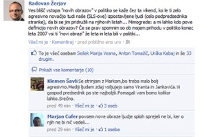 Radovan Žerjav na FB: "Novi obrazi" novačili podpredsednika SLS