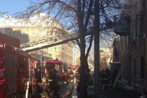 V požaru na slovenskem veleposlaništvu v Moskvi poškodovan sekretar Mancevič