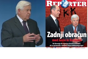 Totalno živčni Kučan v Odmevih: Reporter se prodaja