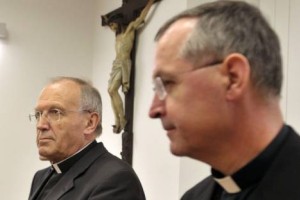 Odstopa nadškofa Stresa in Turnška z mest ljubljanskega in mariborskega nadškofa