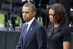 Obama prenehal kaditi iz strahu pred ženo