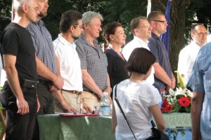 V Mariboru za pravično Slovenijo: Kje v Evropi tik pred volitvami strpajo v arest voditelja opozicije?