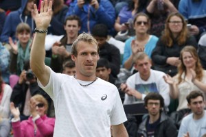 Grega Žemlja se je kot prvi Slovenec prebil v tretji krog Wimbledona