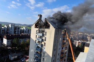 Domžalčani stopili skupaj za stanovalce pogorele stolpnice