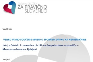 Veliko soočenje o nepremičninskem davku: vrh slovenske politike o spornem davku