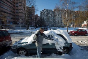 Na Hrvaškem krepko pod ničlo, tudi do minus 18 stopinj